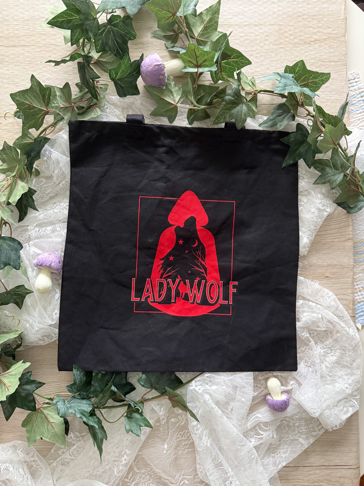 Lady Wolf Tote Bag [SAMPLE]