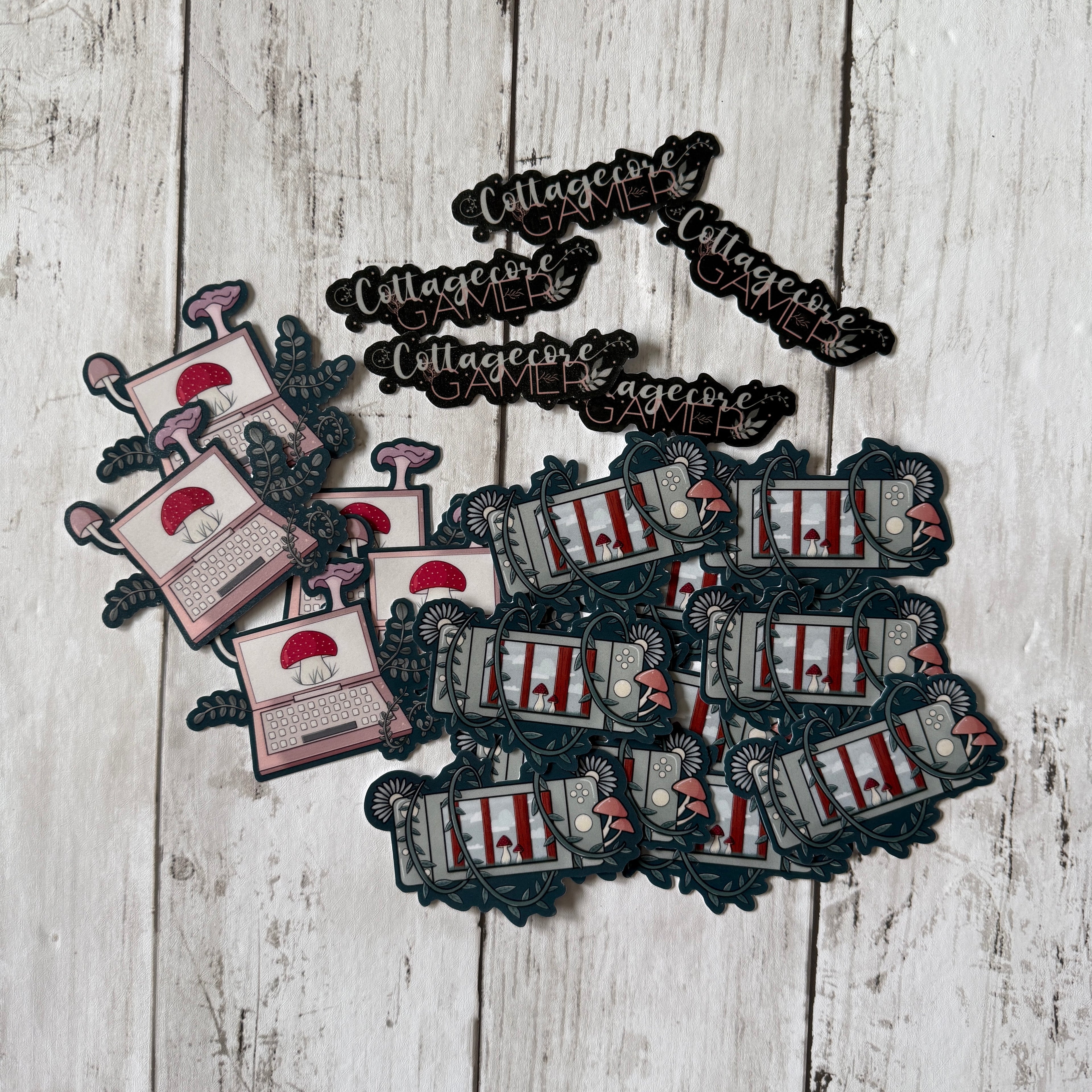 Cottagecore Gamer Stickers [Seconds]