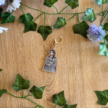 Elspeth Spindle Acrylic Keychain