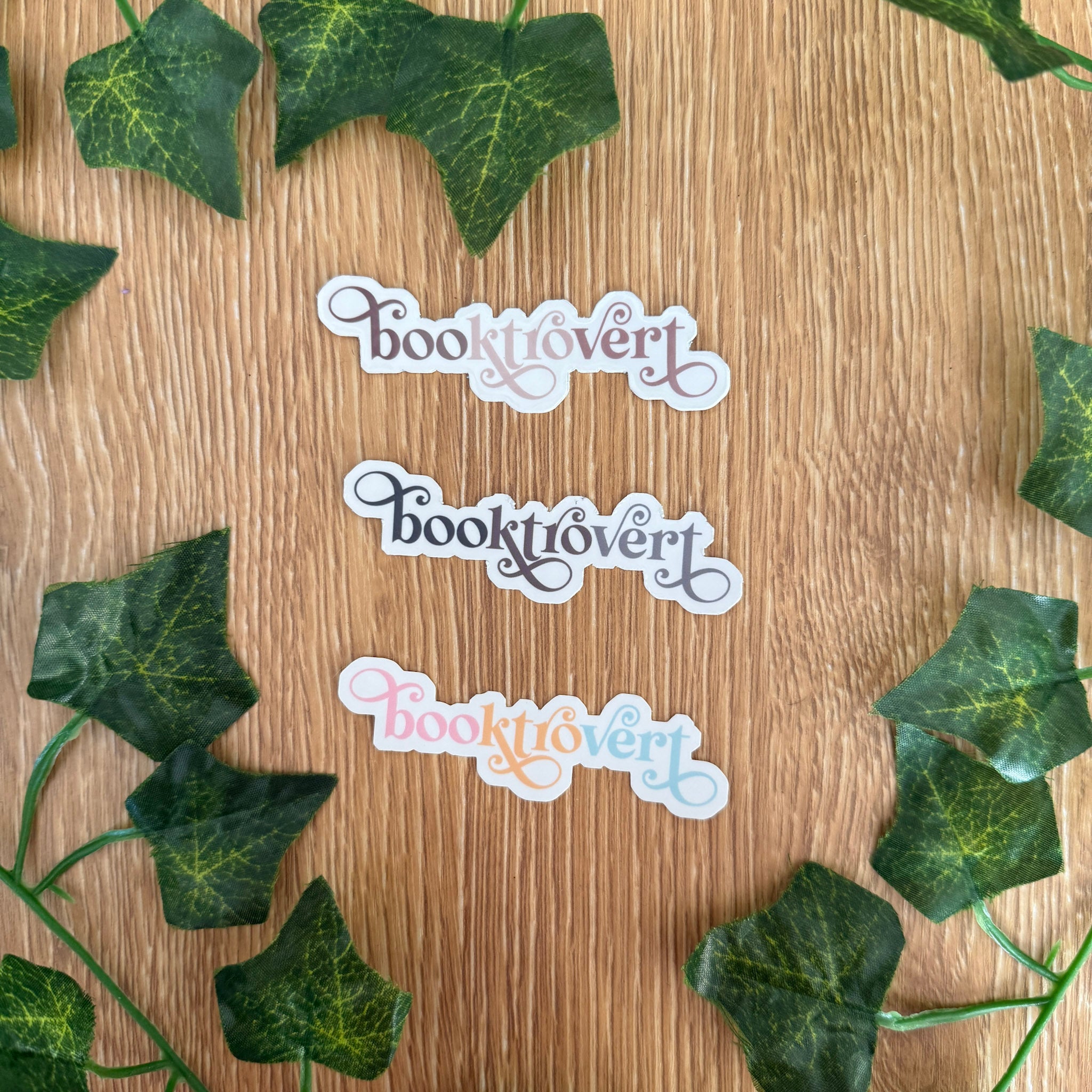 Booktrovert Sticker