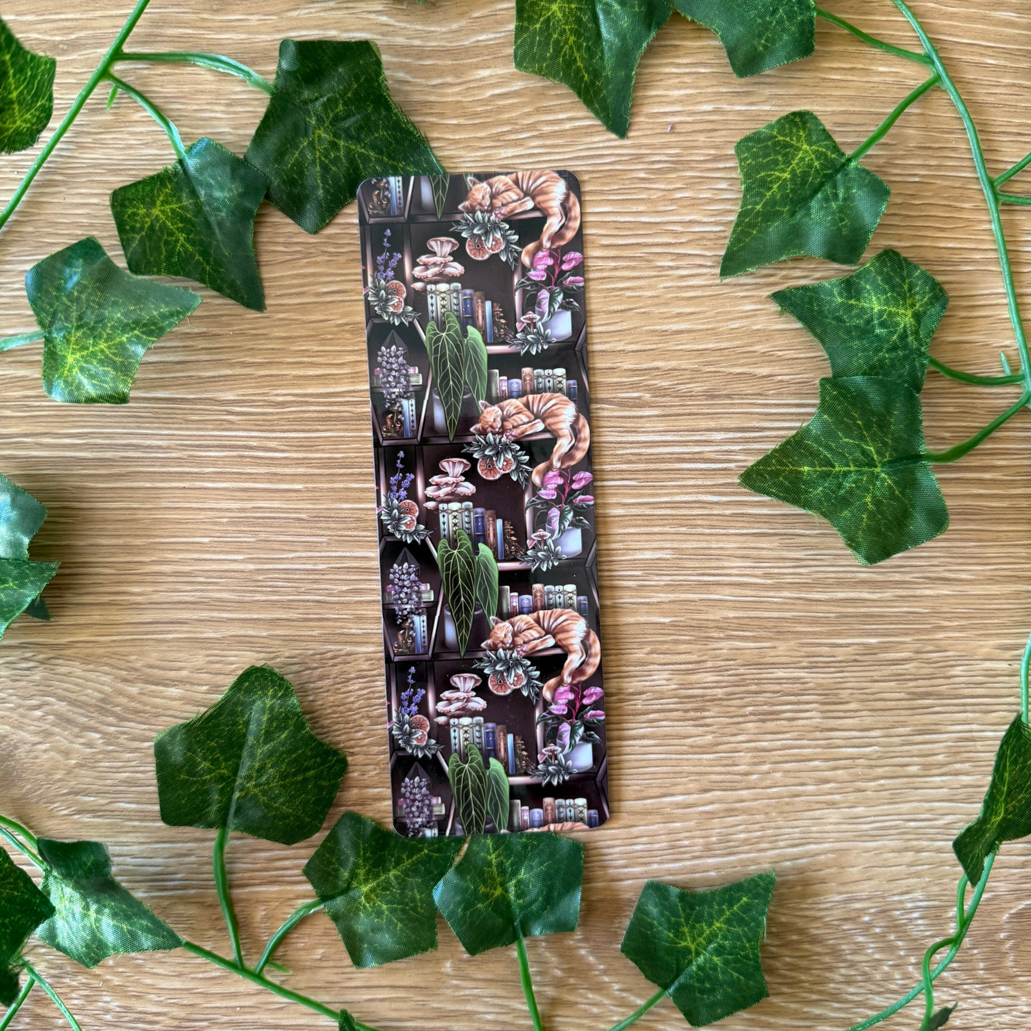 Cottagecore Cat Bookmark