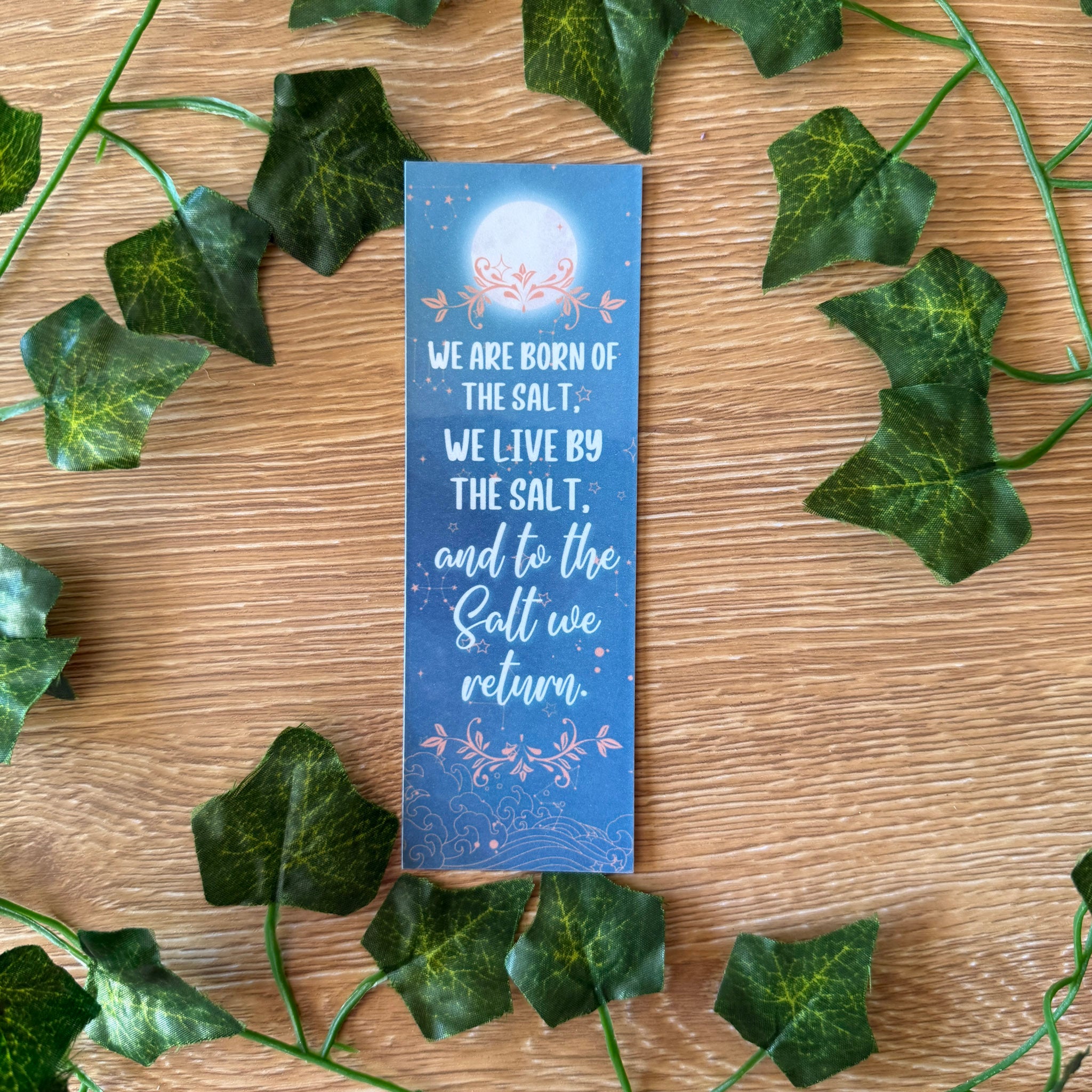 We Are Born of the Salt Bookmark