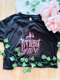 Stabby Heroine Crop Tee