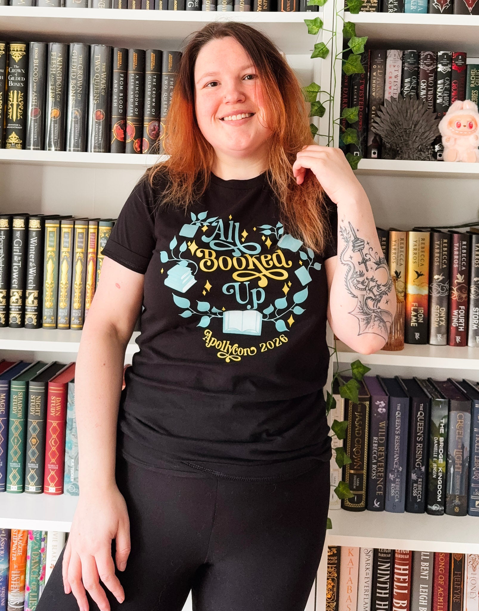 All Booked Up Apollycon Tee