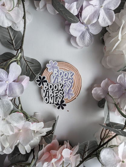 Book Vibes Only Sticker