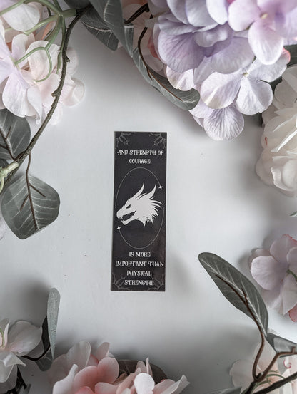 Strength of Courage Bookmark | Fourth Wing