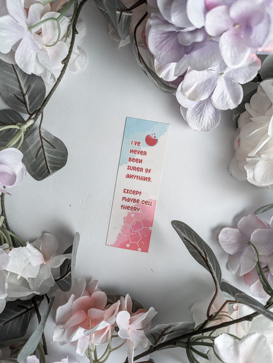 Except Maybe Cell Theory Bookmark | The Love Hypothesis