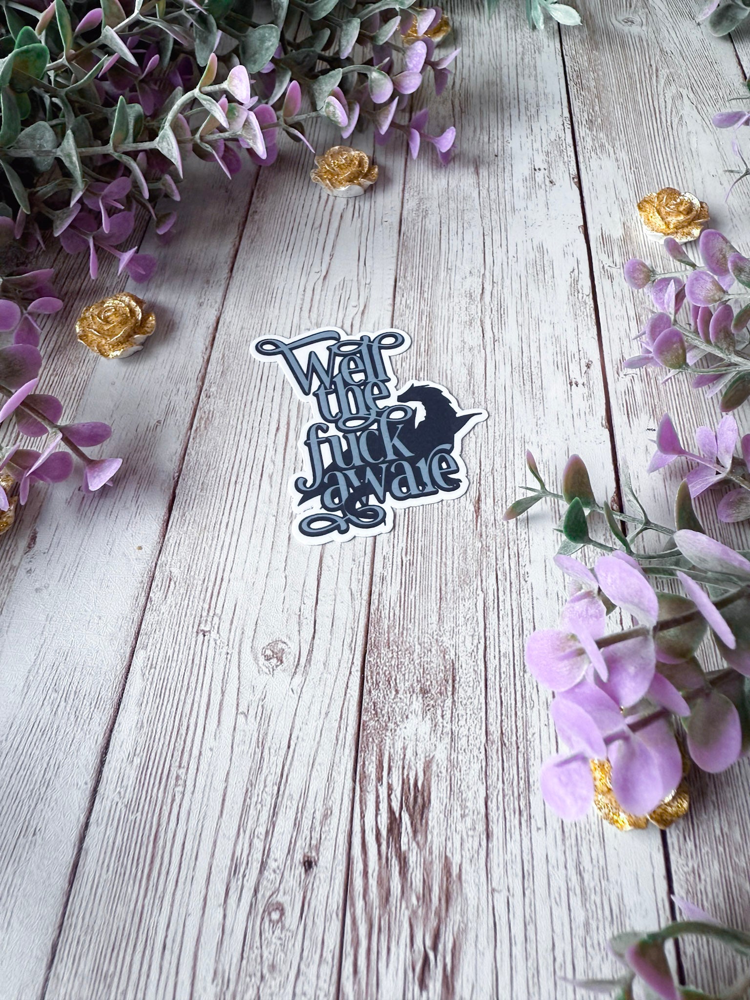 Well the F* Aware Sticker | Fourth Wing