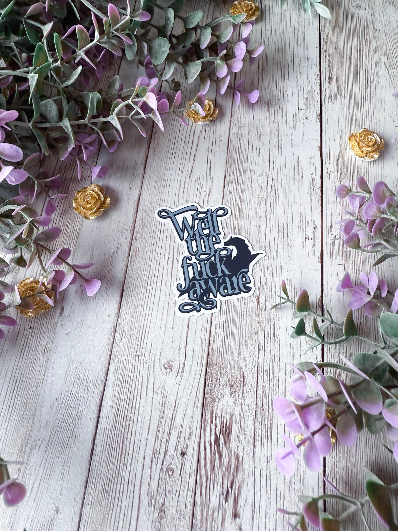 Well the F* Aware Sticker | Fourth Wing