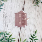 Be Safe Be Well Sticker