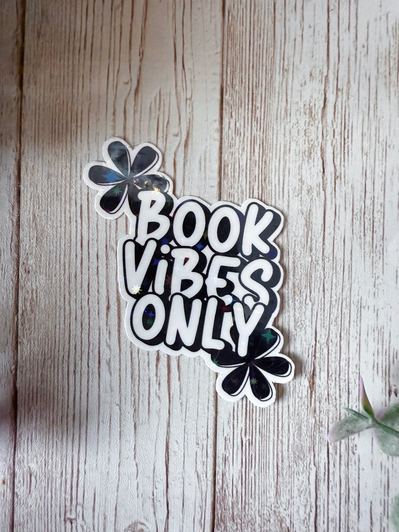 Book Vibes Only Sticker