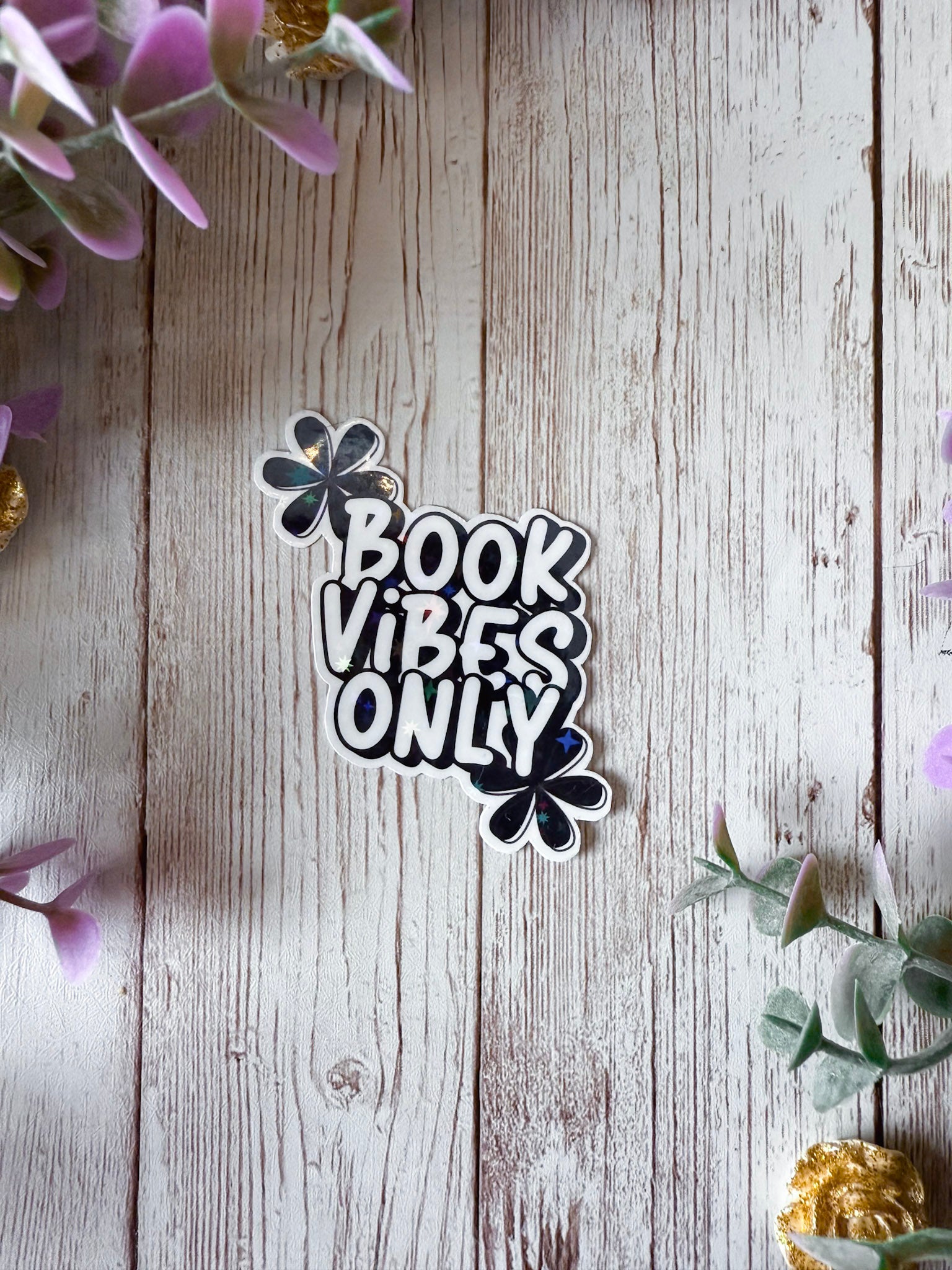 Book Vibes Only Sticker