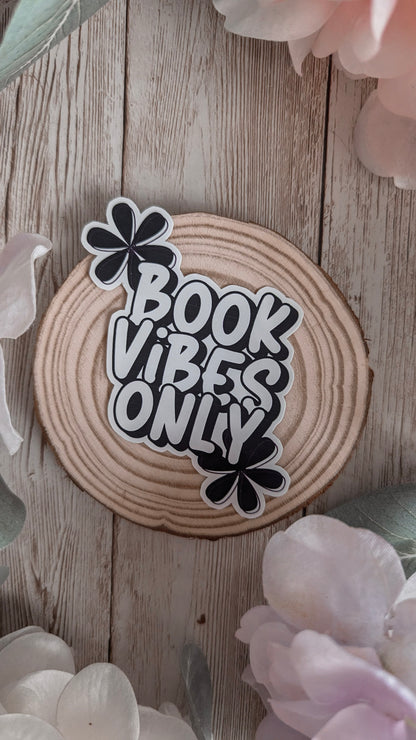 Book Vibes Only Sticker