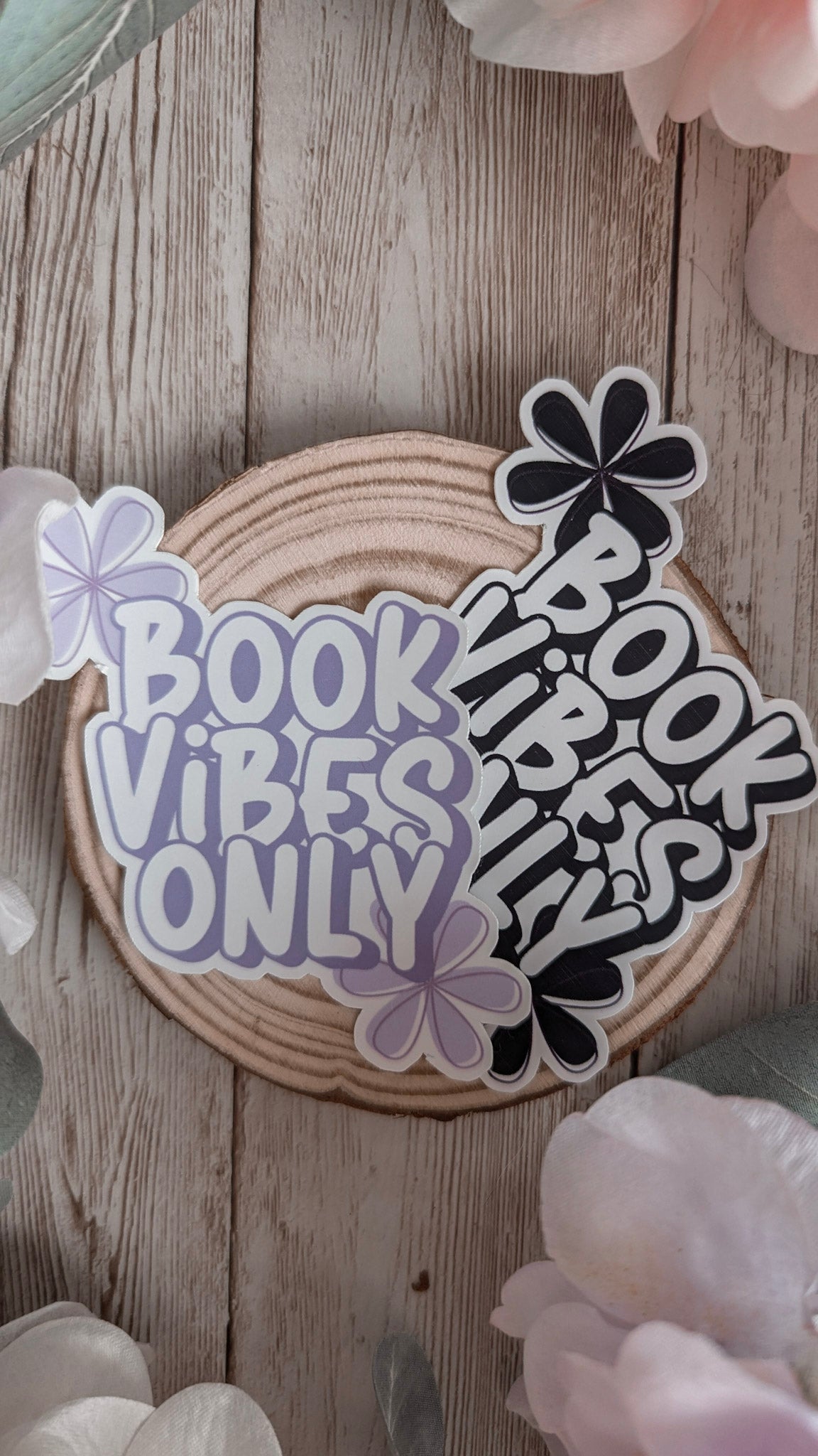 Book Vibes Only Sticker