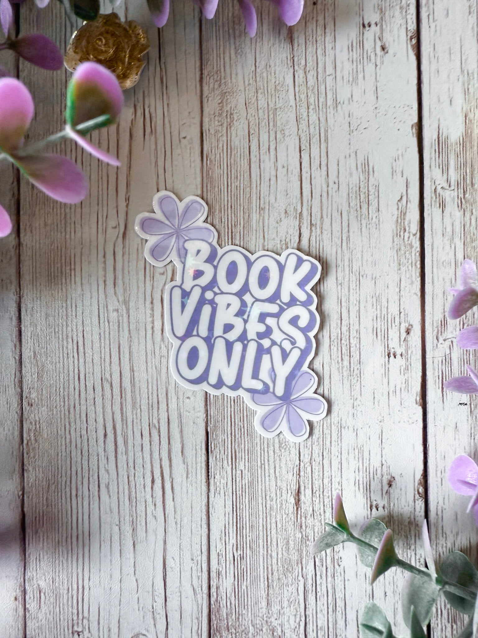 Book Vibes Only Sticker
