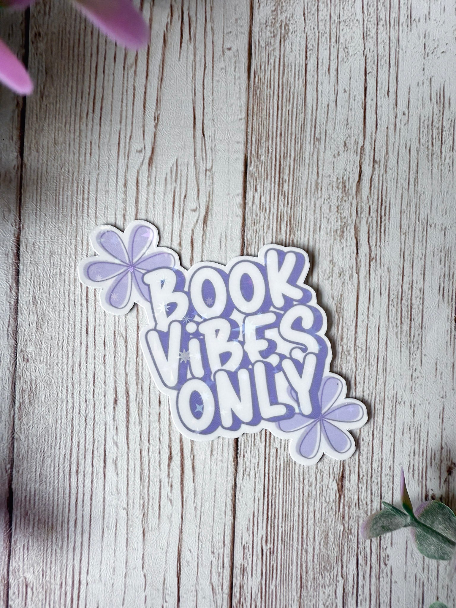 Book Vibes Only Sticker