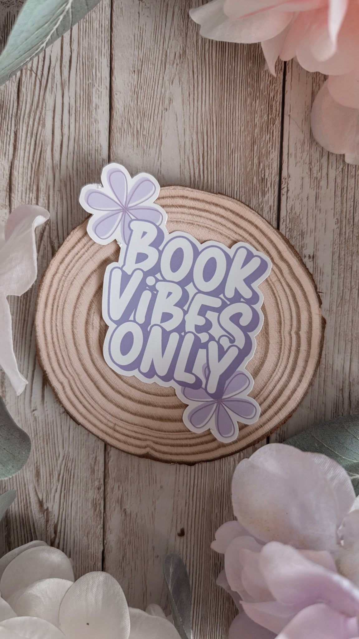 Book Vibes Only Sticker