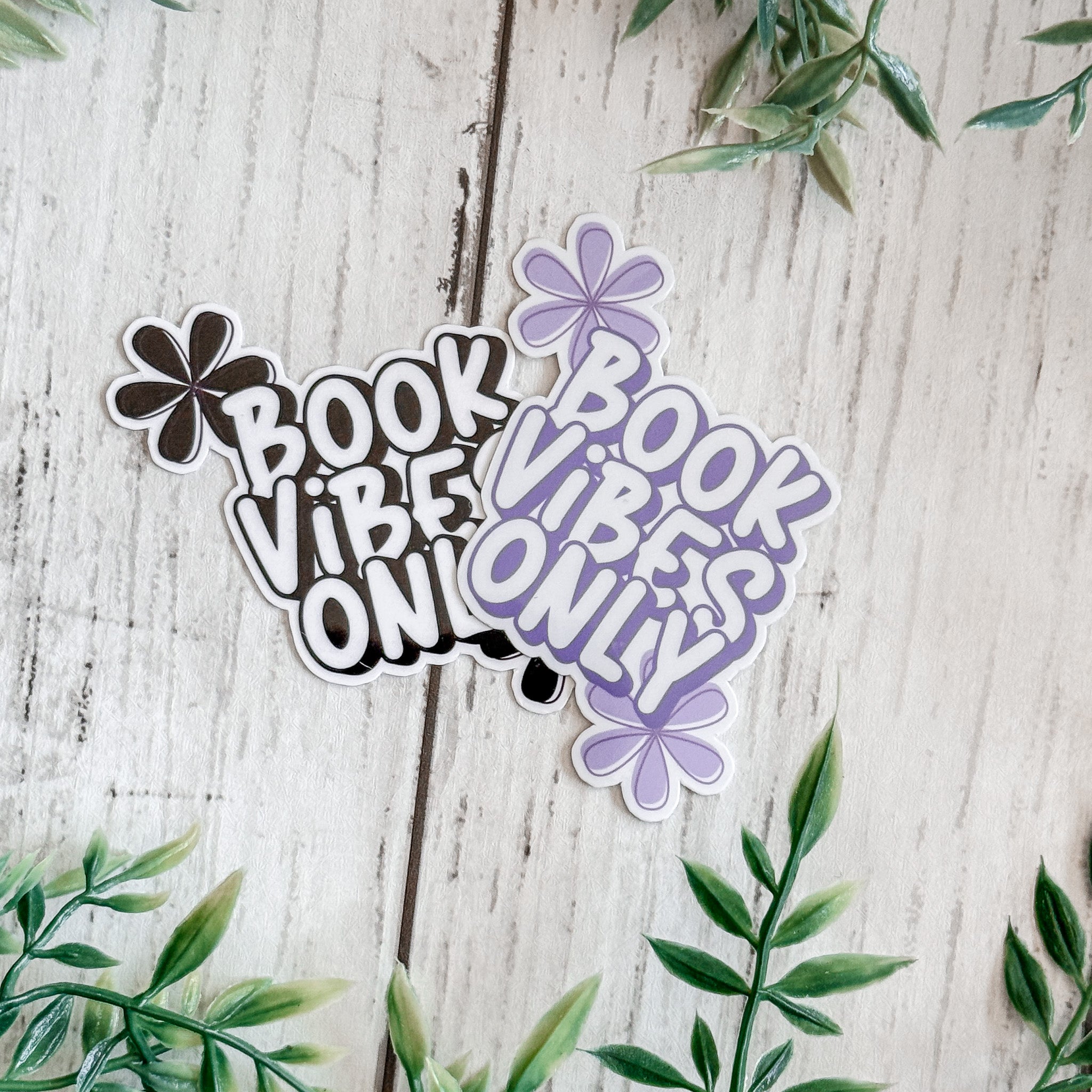 Book Vibes Only Sticker
