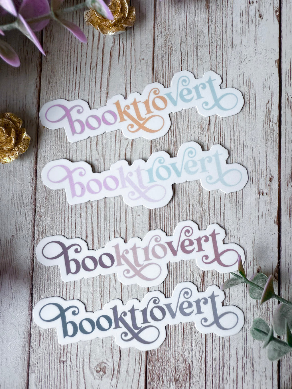 Booktrovert Sticker
