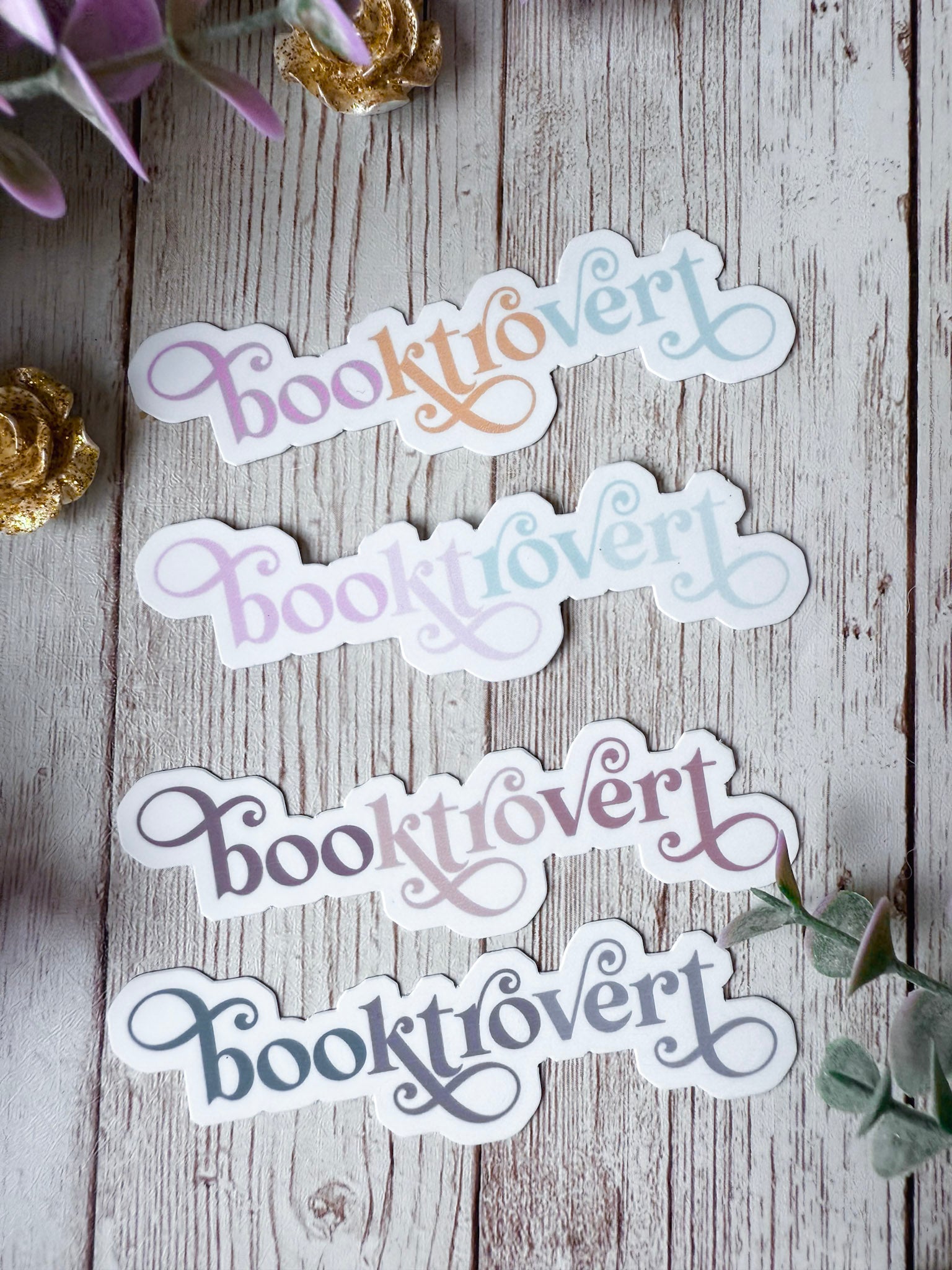 Booktrovert Sticker