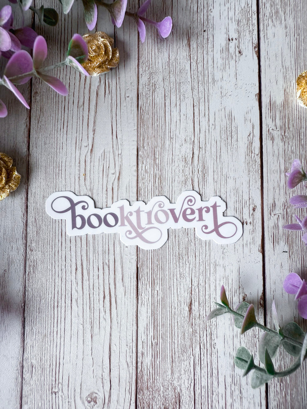 Booktrovert Sticker