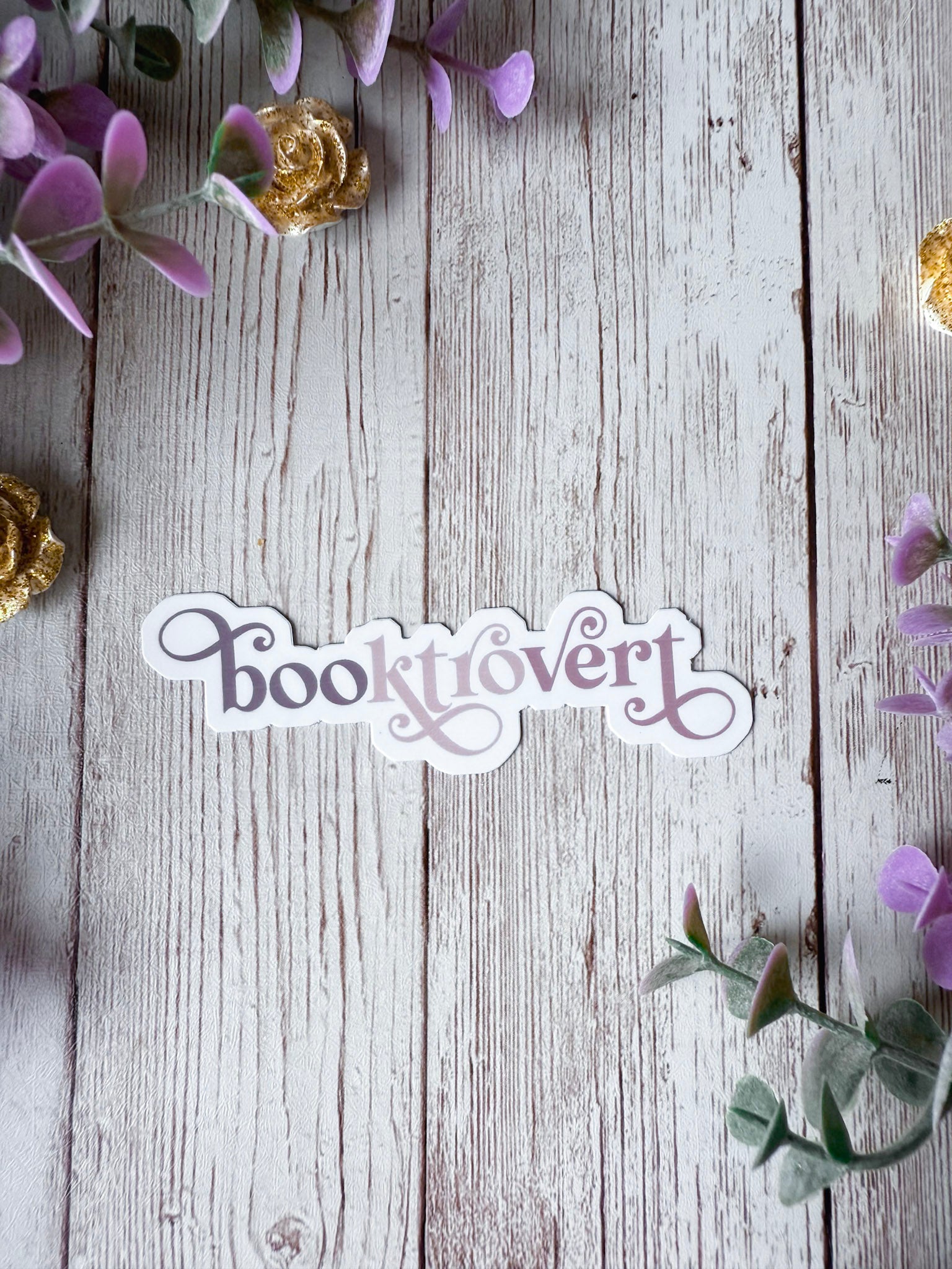 Booktrovert Sticker
