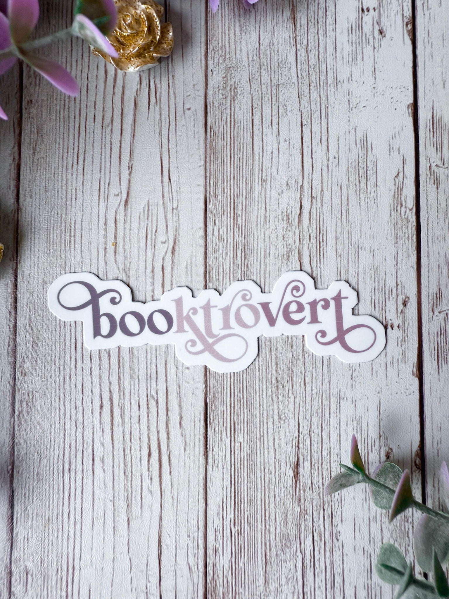 Booktrovert Sticker