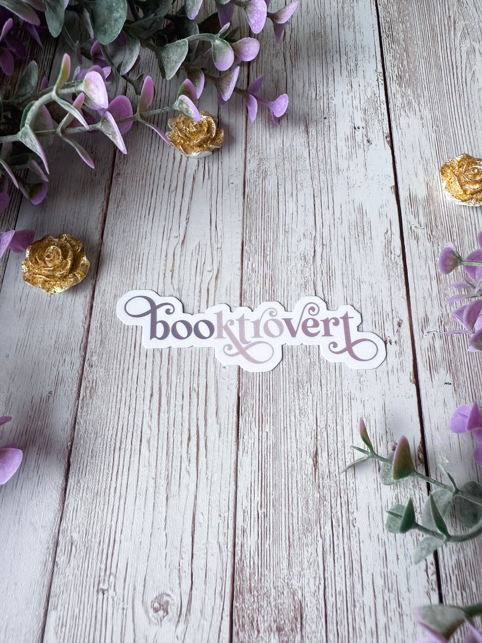 Booktrovert Sticker