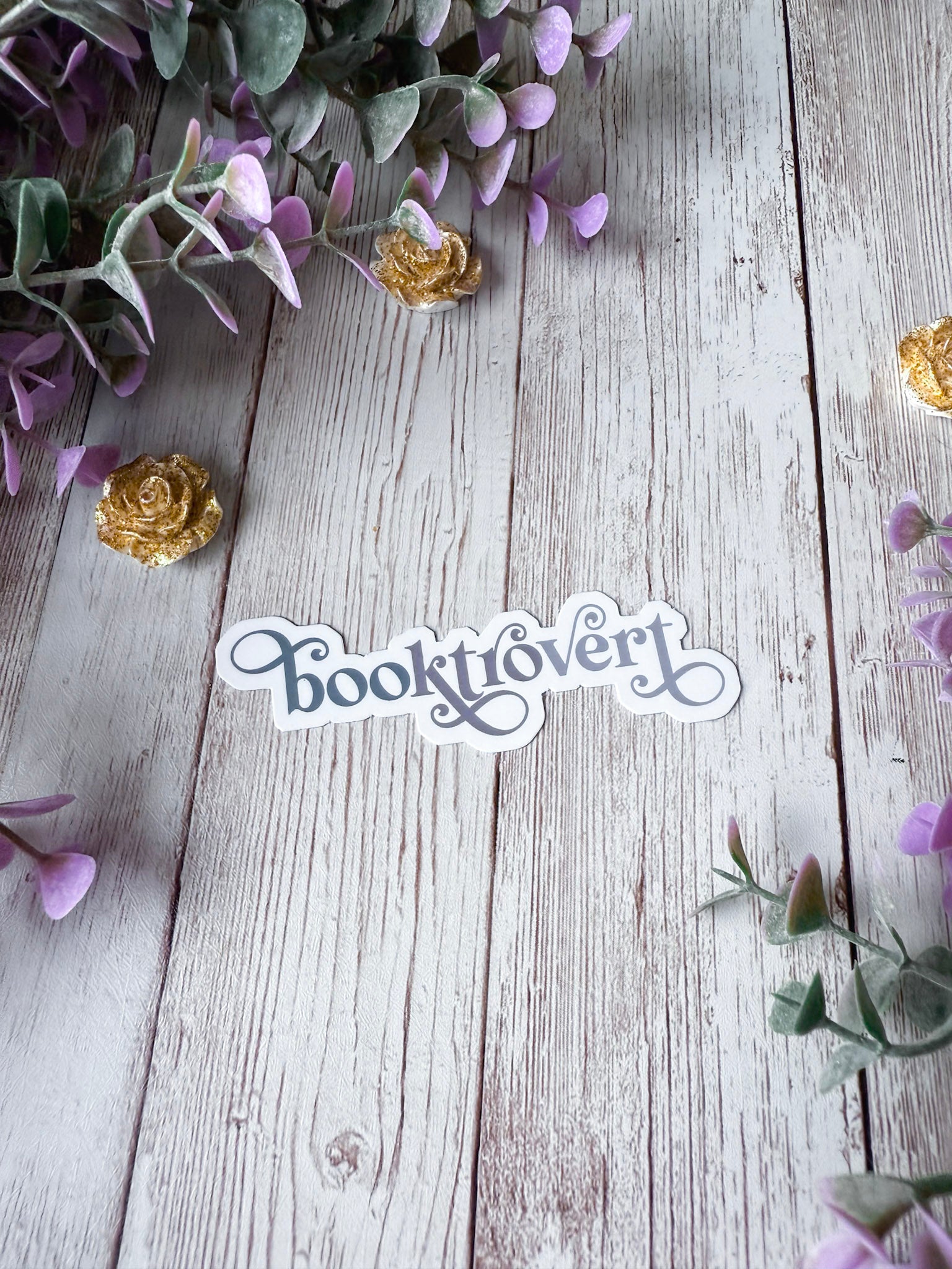Booktrovert Sticker