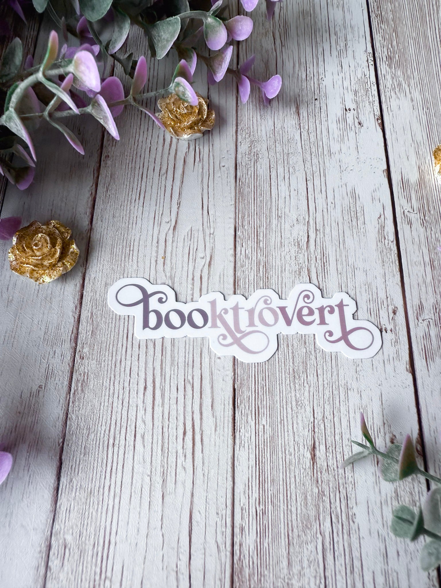 Booktrovert Sticker