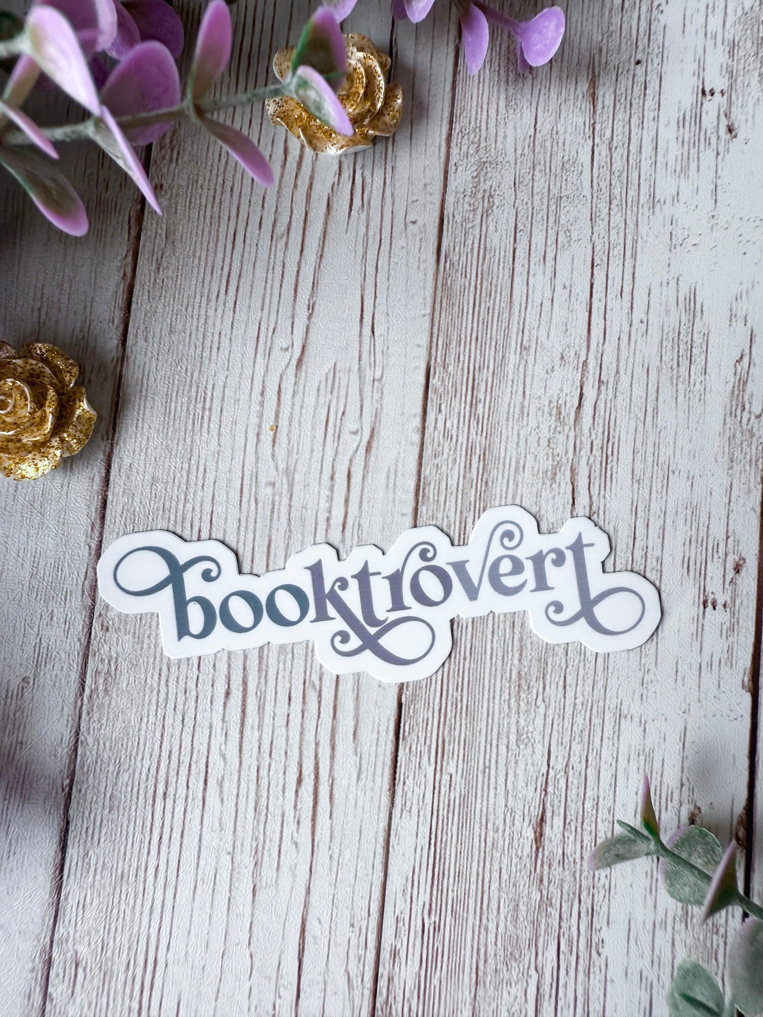 Booktrovert Sticker