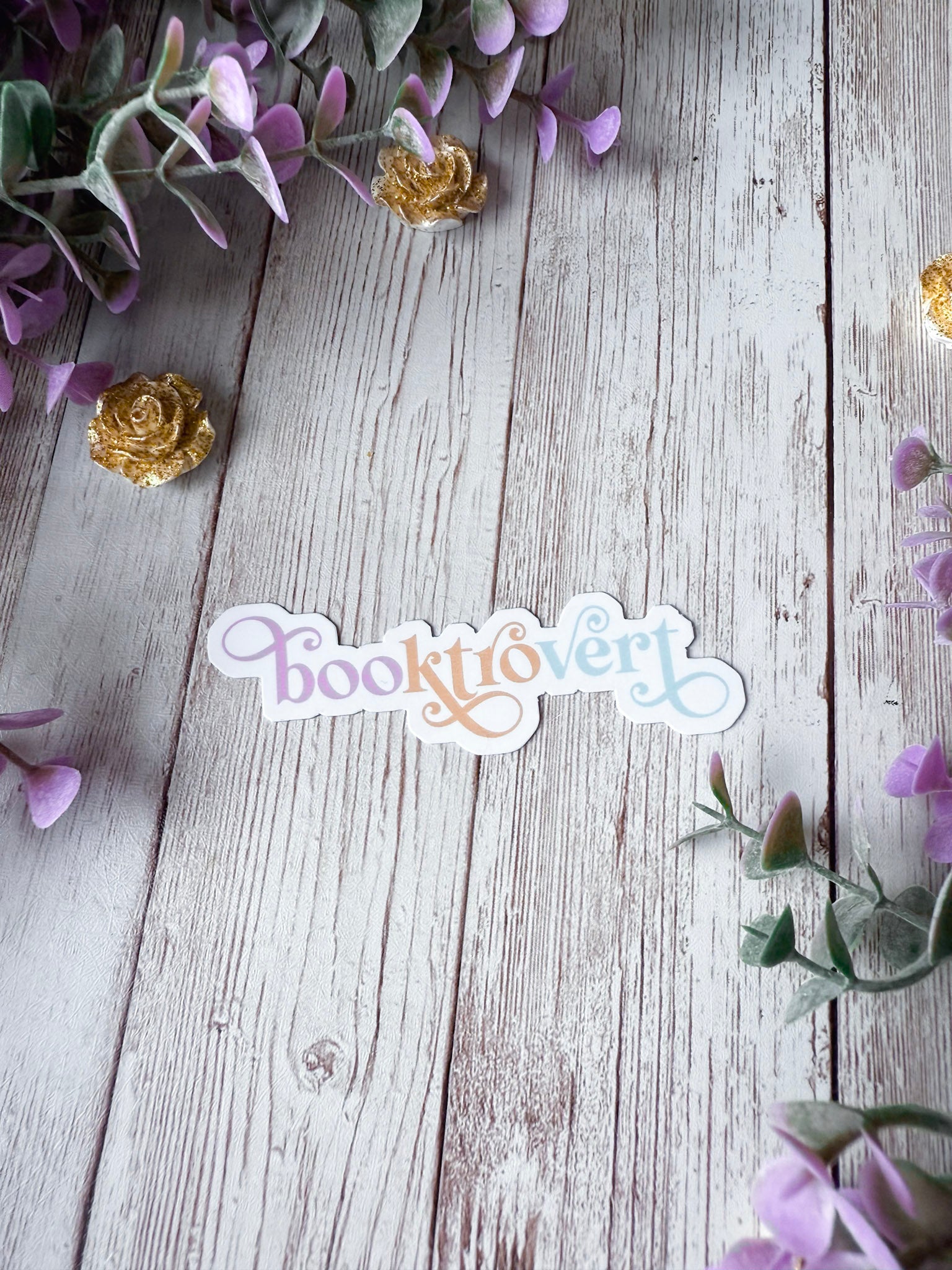 Booktrovert Sticker