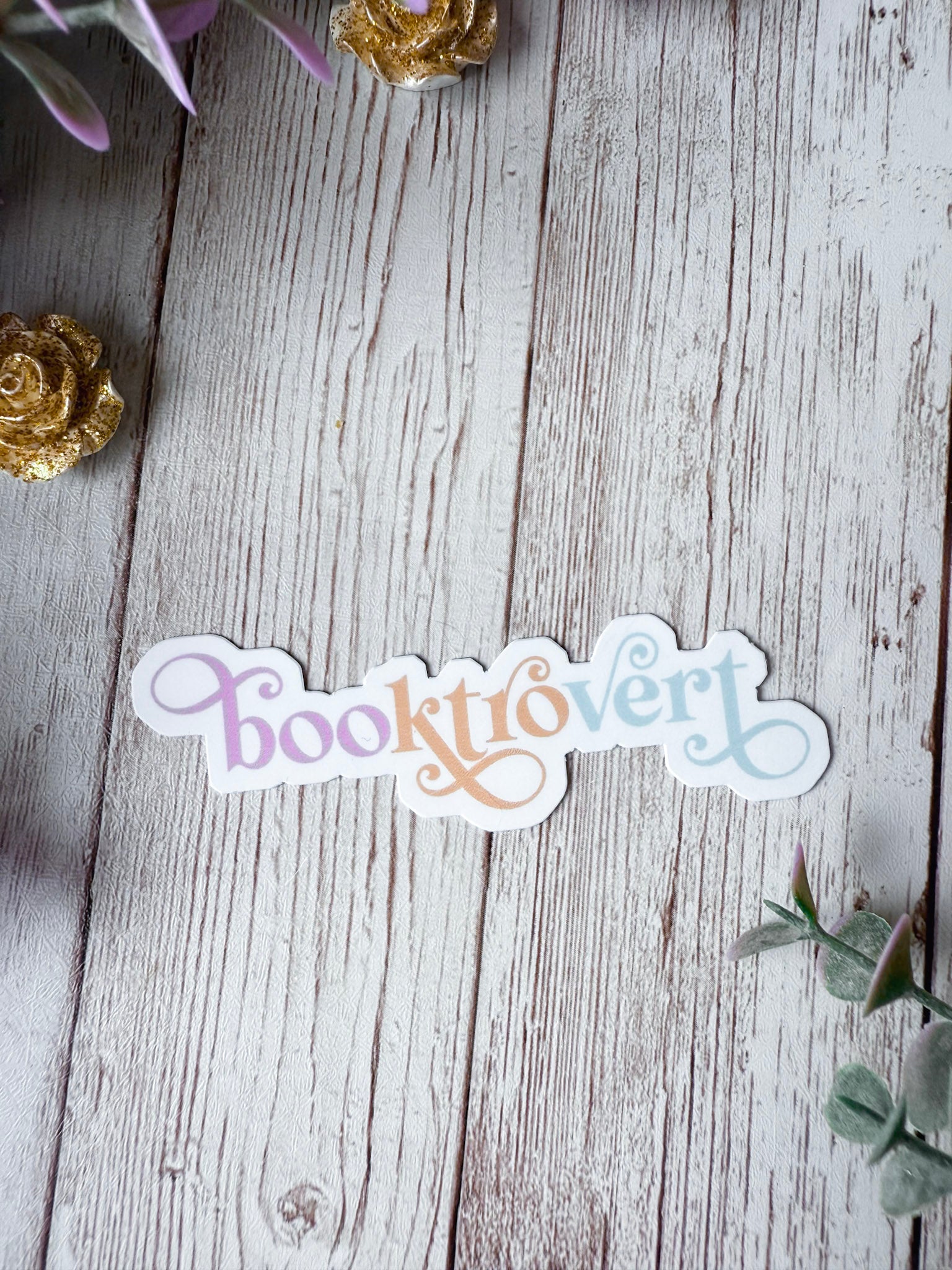 Booktrovert Sticker