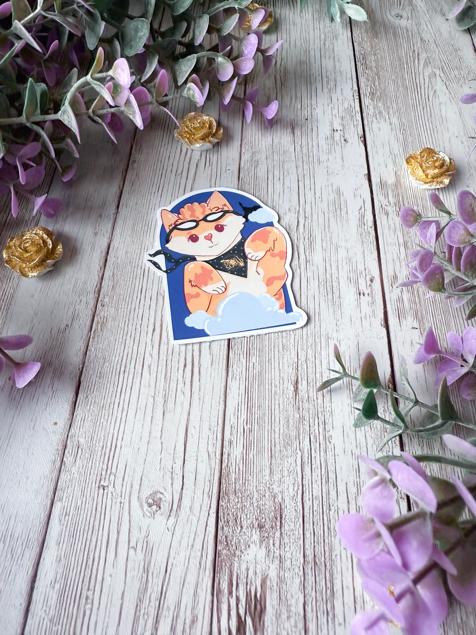 Broccoli Quest Squad Sticker | Fourth Wing