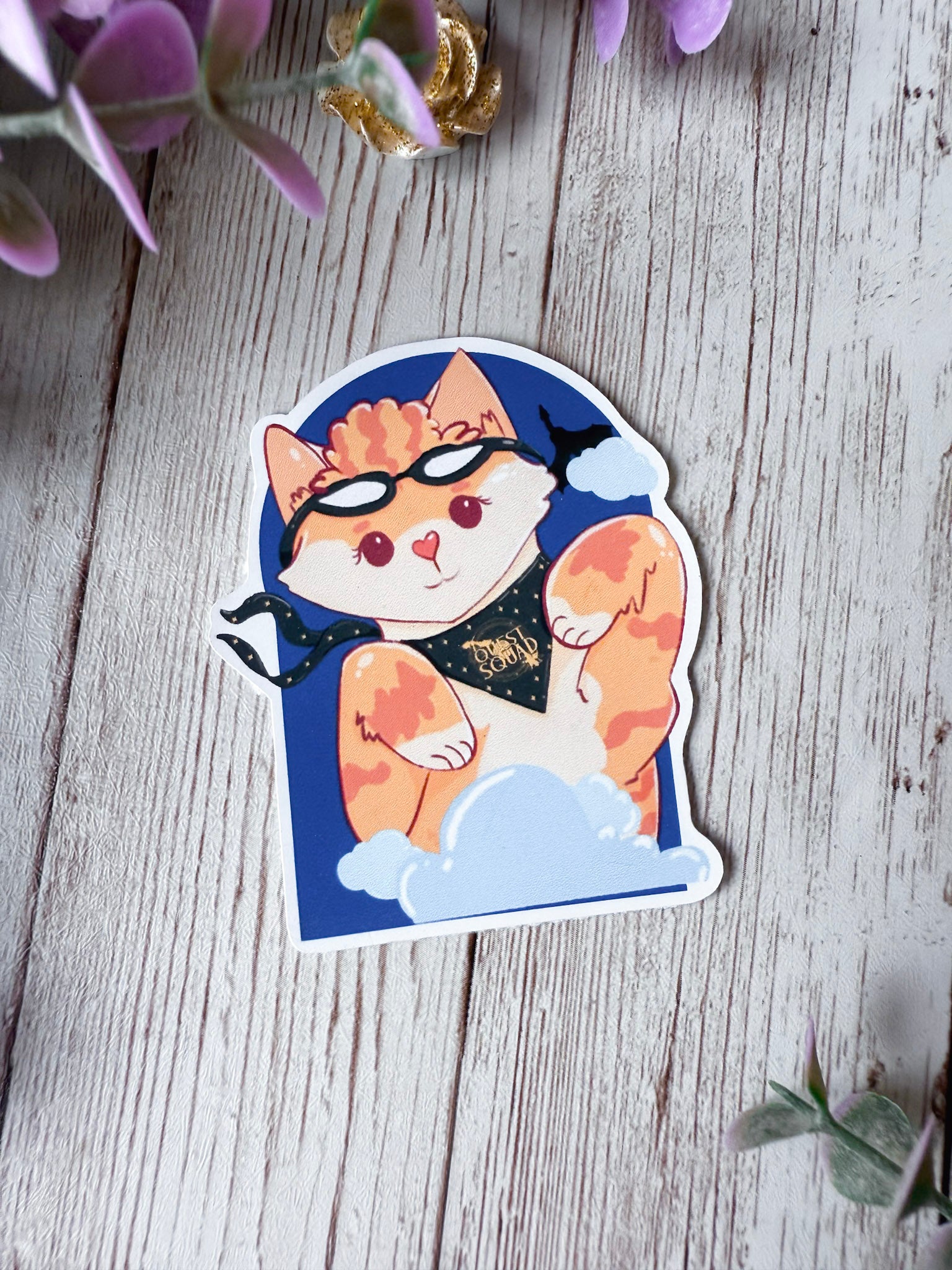 Broccoli Quest Squad Sticker | Fourth Wing