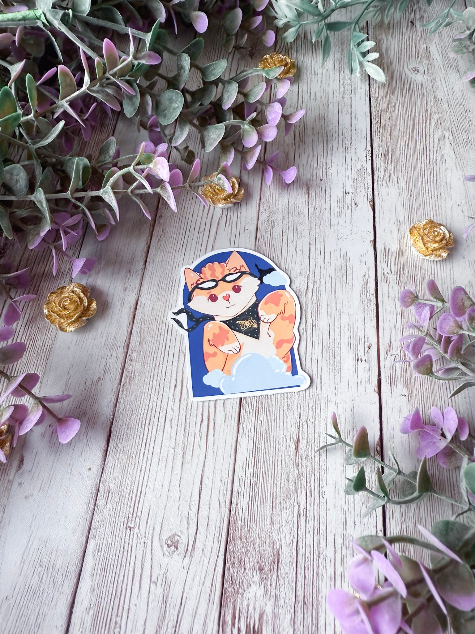 Broccoli Quest Squad Sticker | Fourth Wing