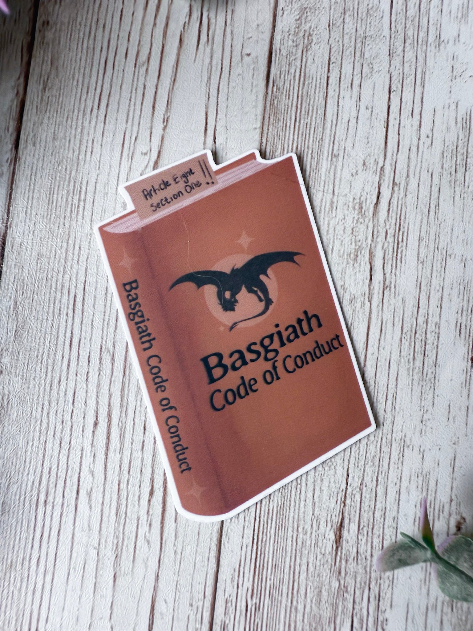 Basgiath Codex Sticker