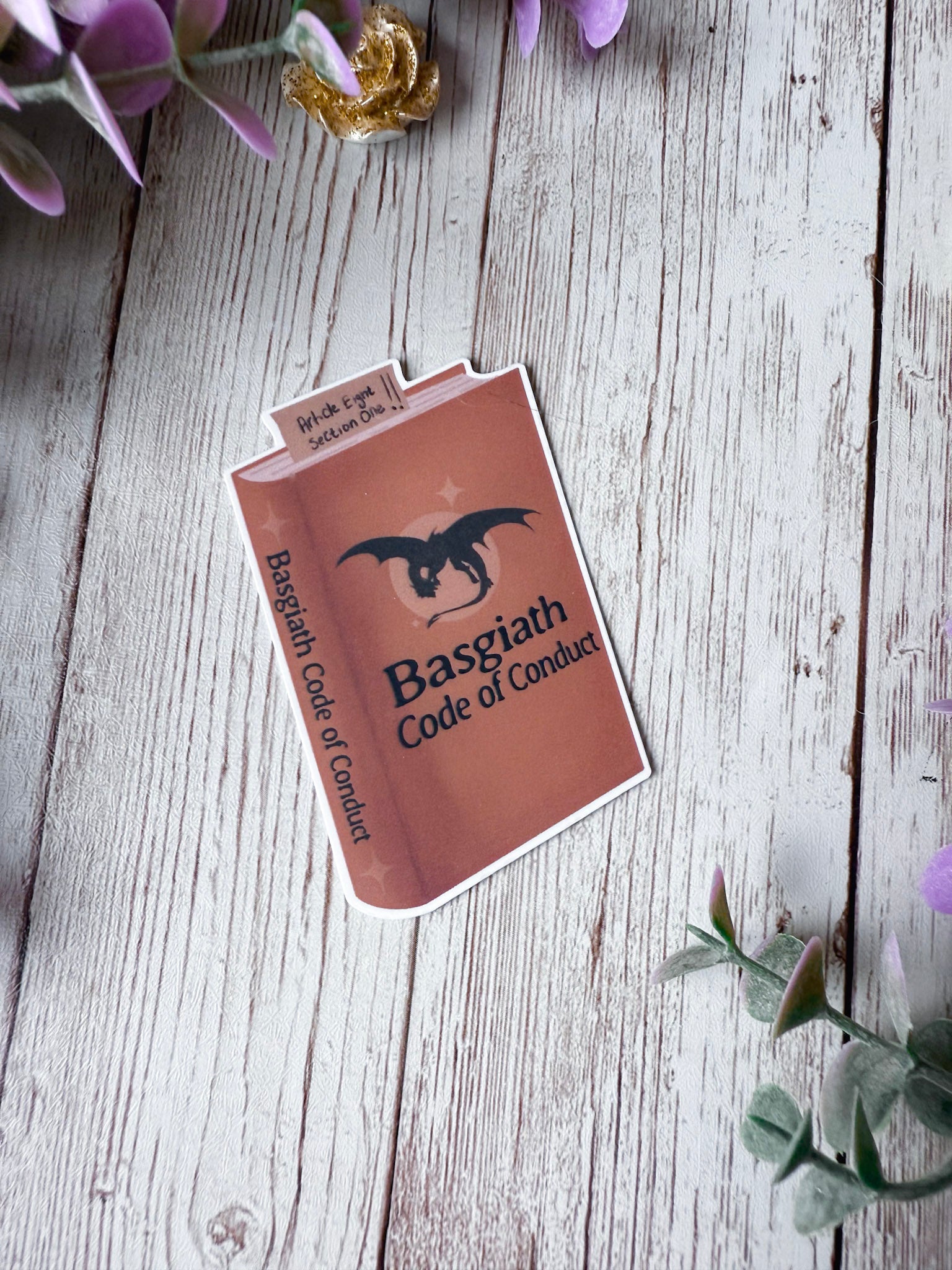Basgiath Codex Sticker