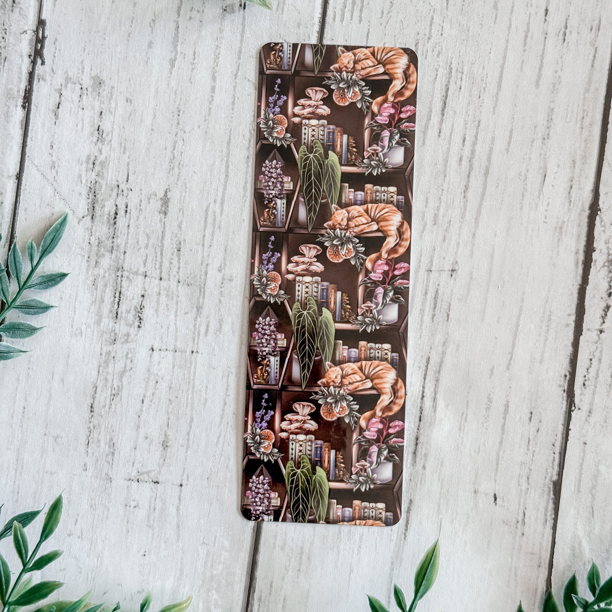 Cottagecore Cat Bookmark