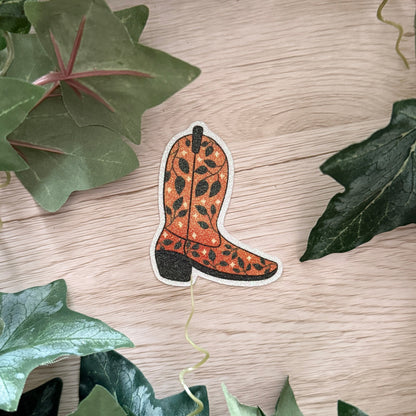 Cowboy Boot Sticker