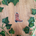 Cowboy Boot Sticker