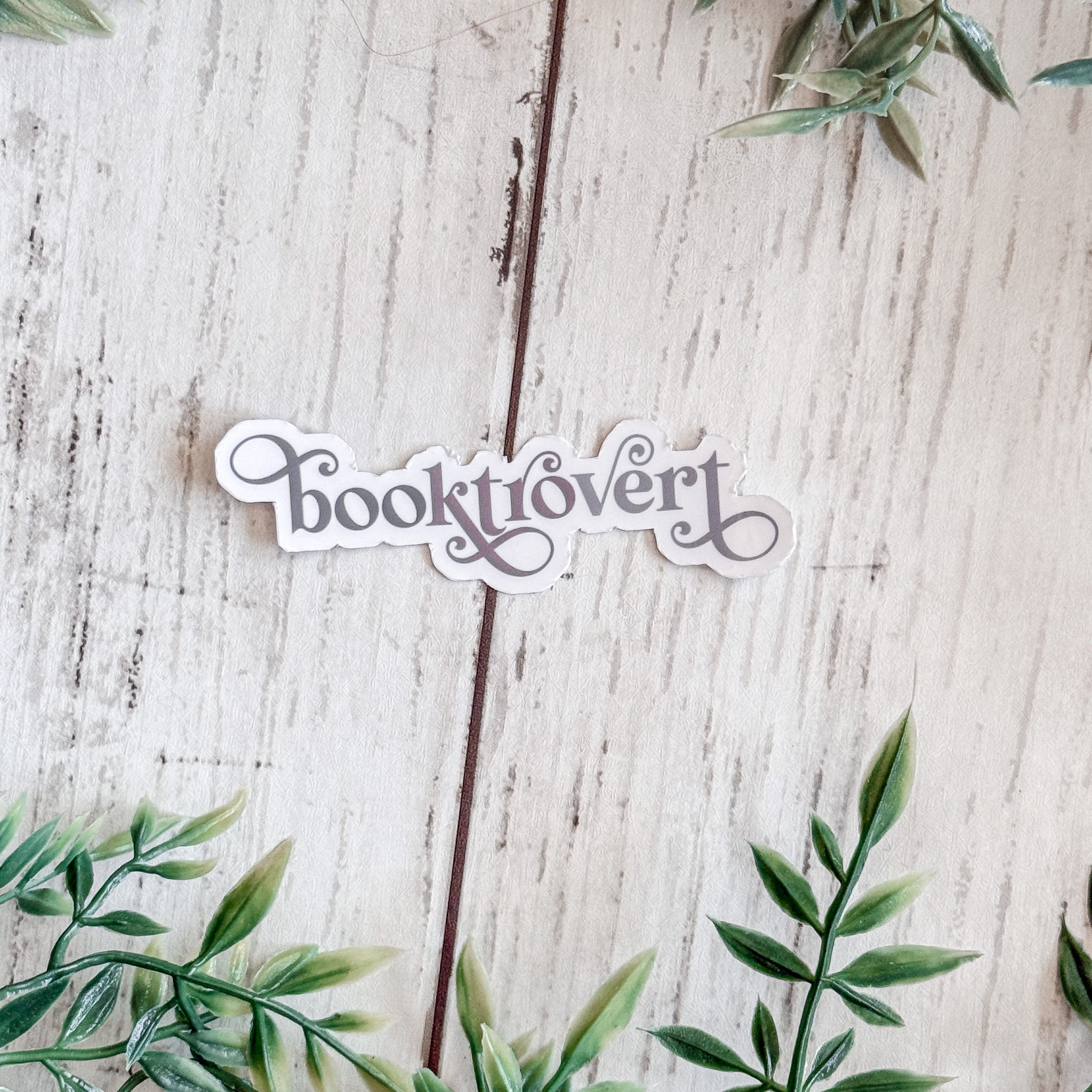 Booktrovert Sticker