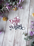 Duke of Angst Sticker