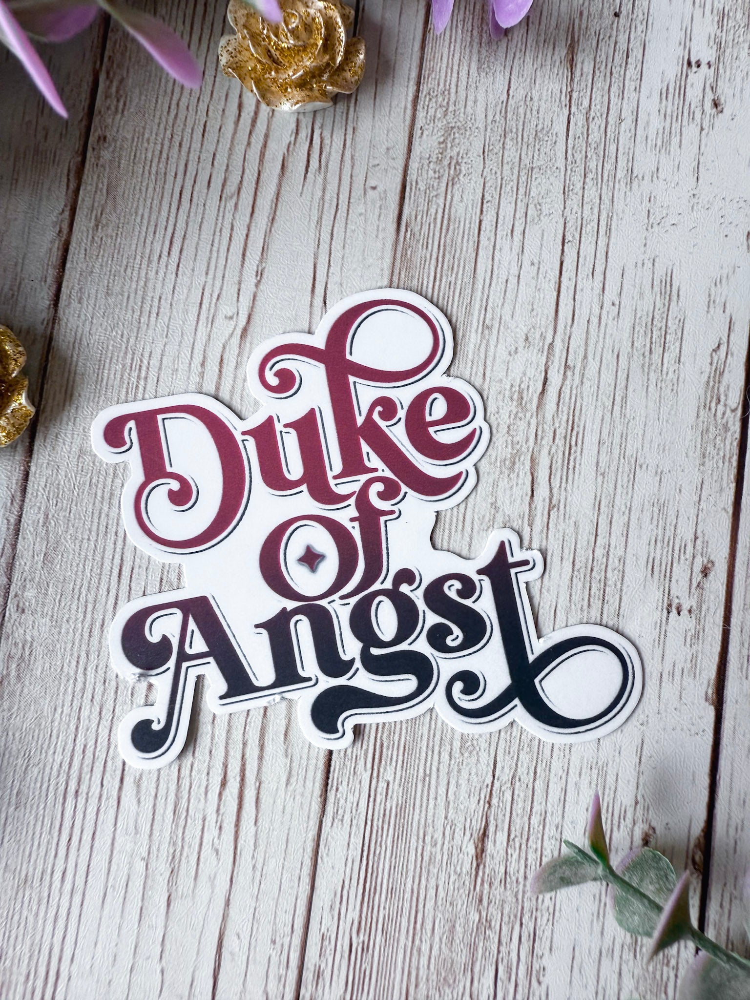Duke of Angst Sticker