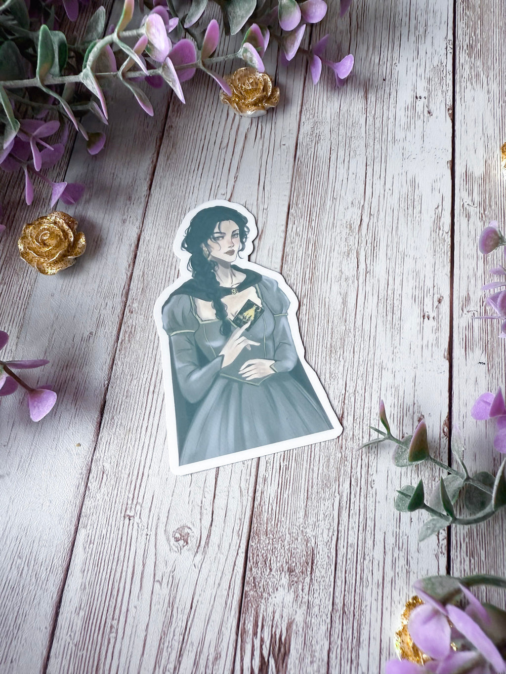 Elspeth Spindle Sticker