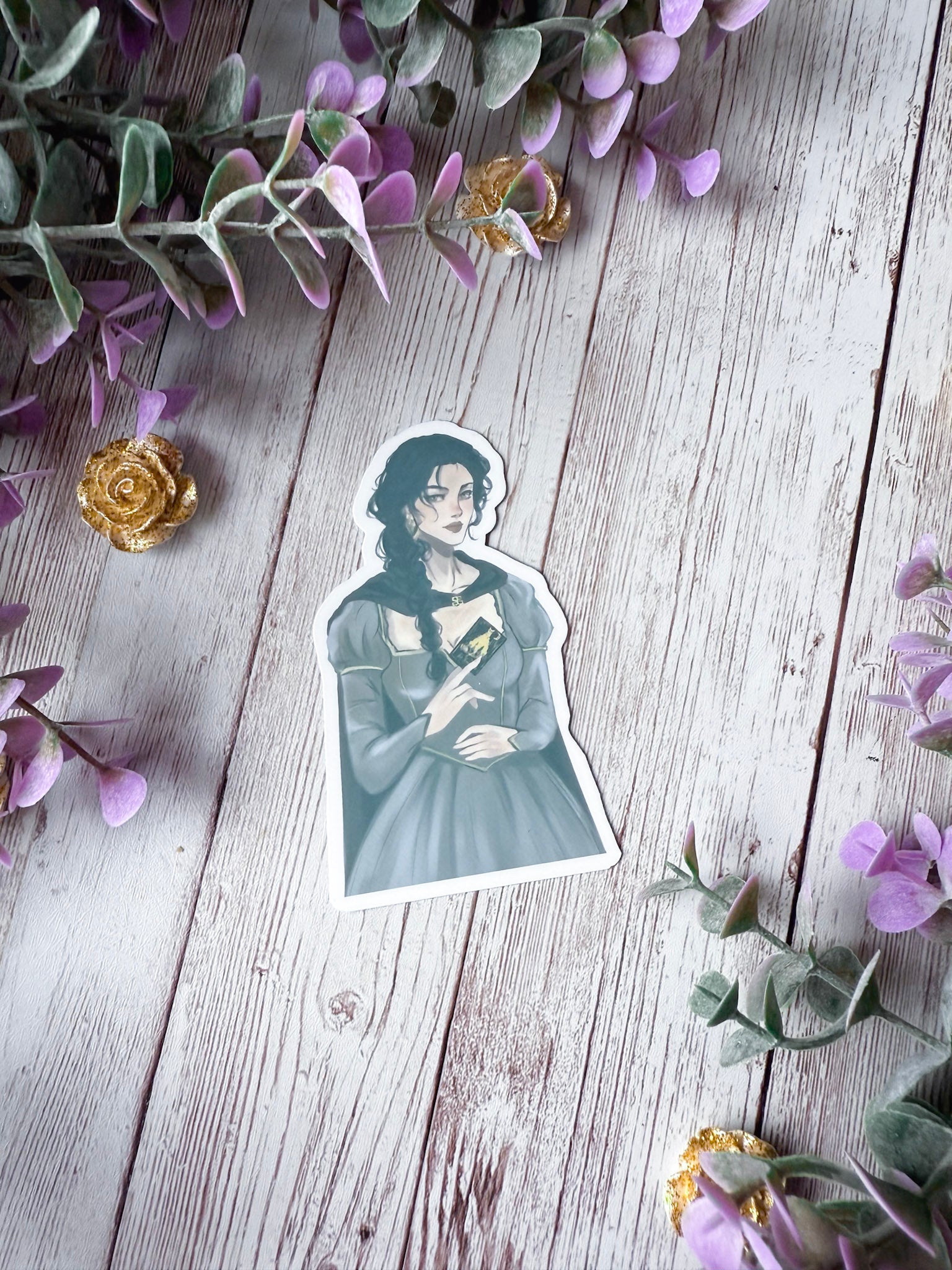 Elspeth Spindle Sticker