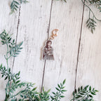 Elspeth Spindle Acrylic Keychain