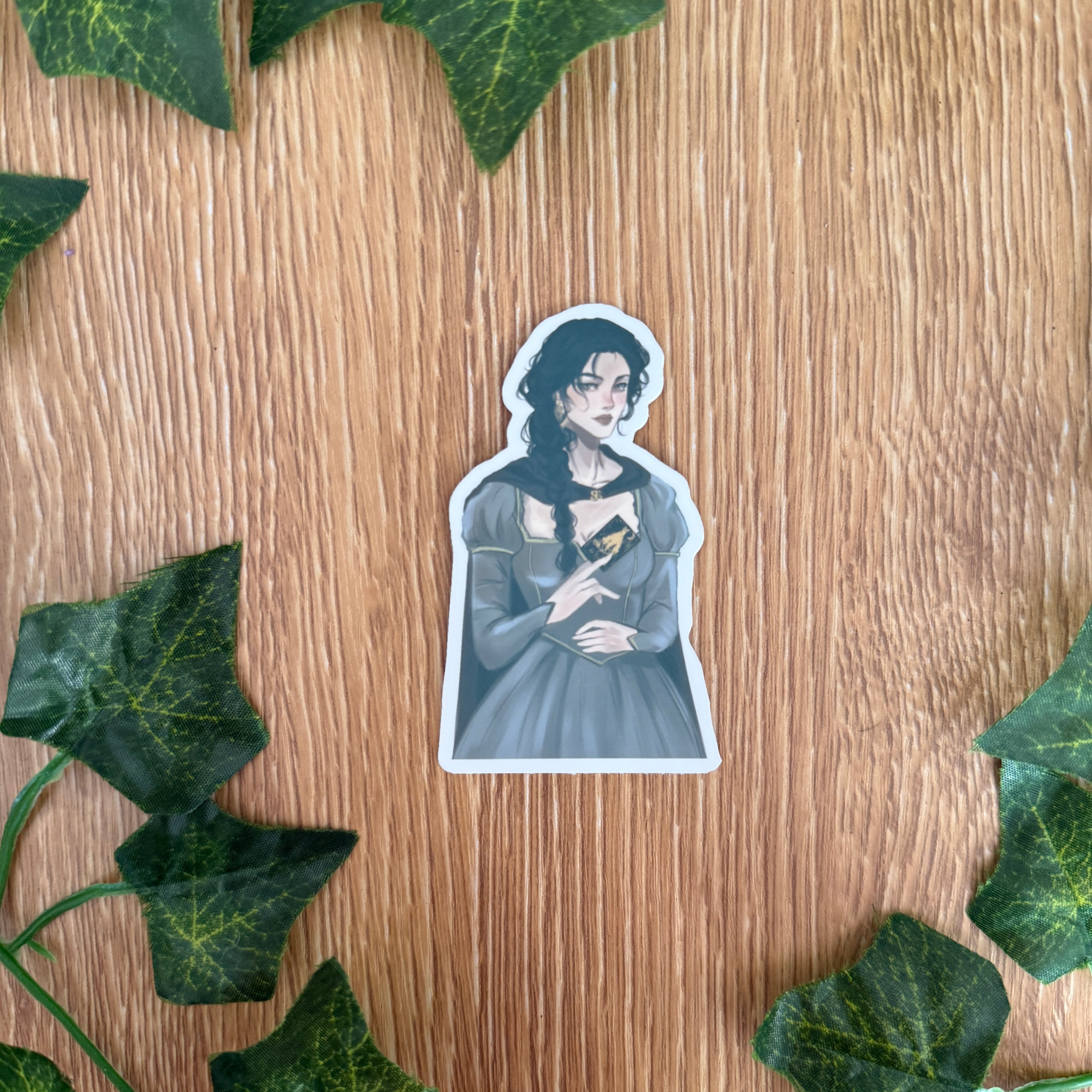 Elspeth Spindle Sticker