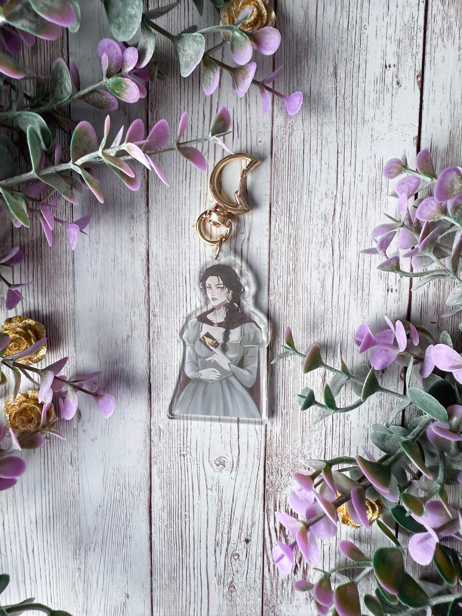 Elspeth Spindle Acrylic Keychain | The Shepherd King