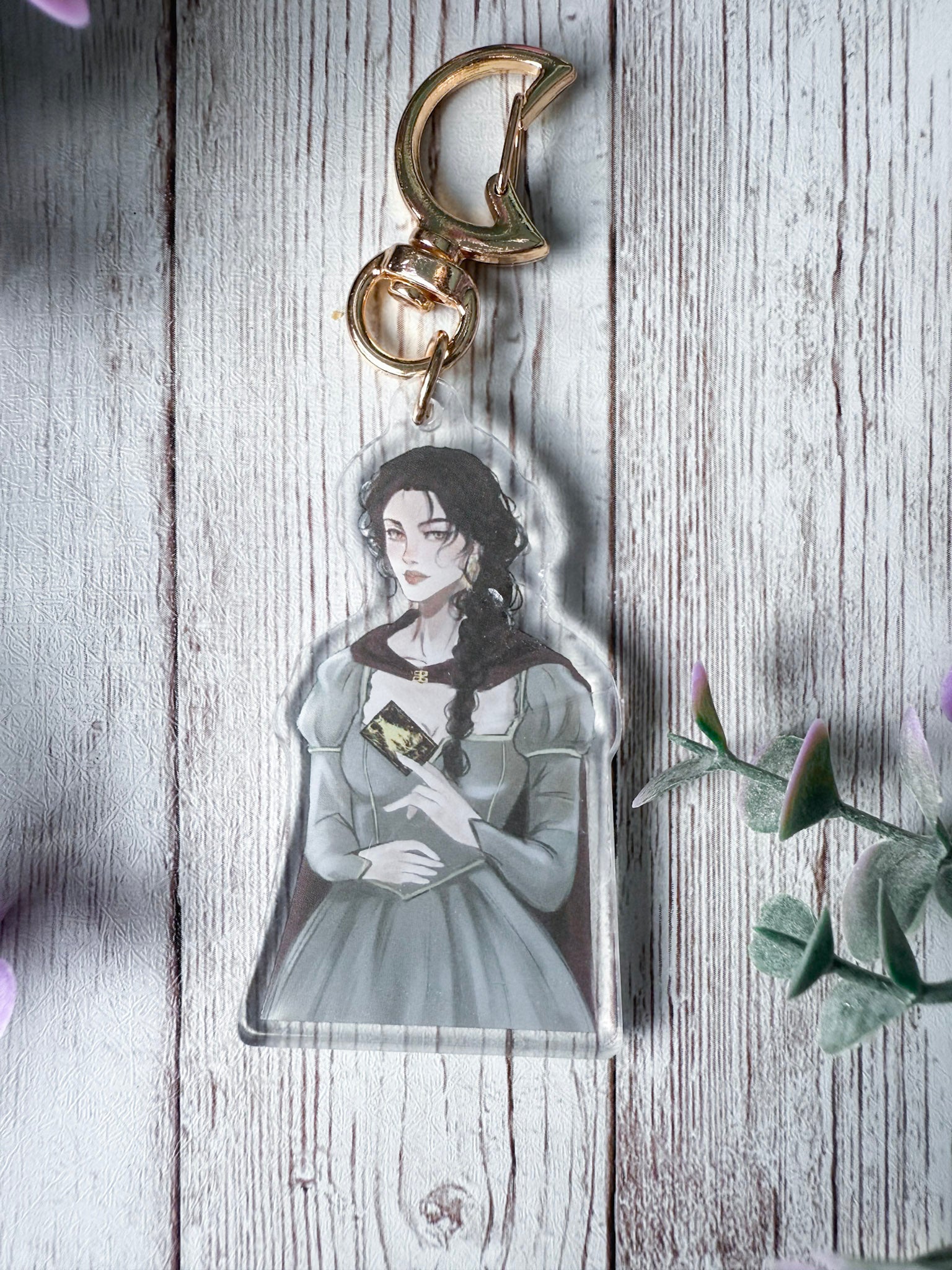 Elspeth Spindle Acrylic Keychain | The Shepherd King